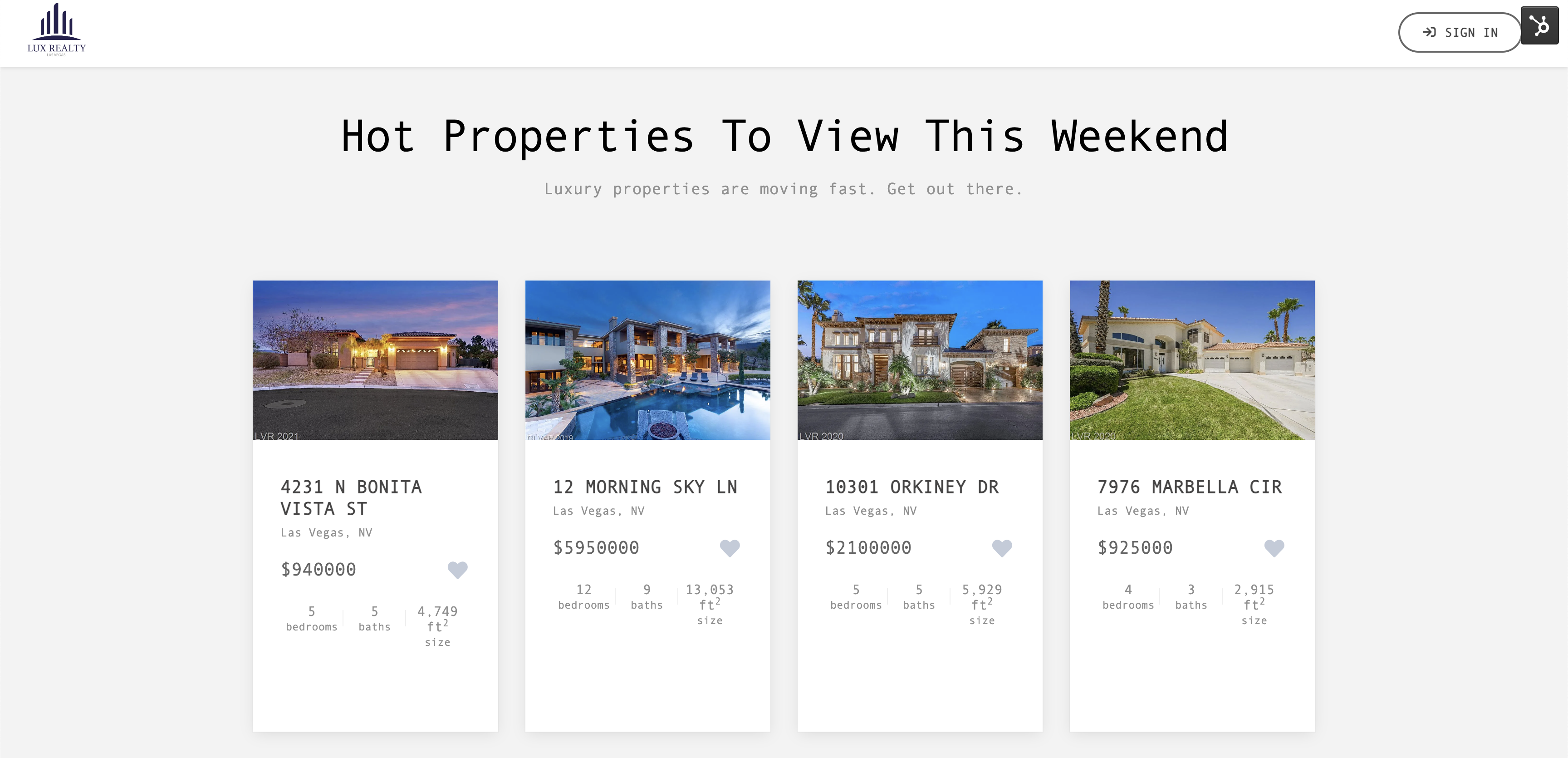 featured listings preview